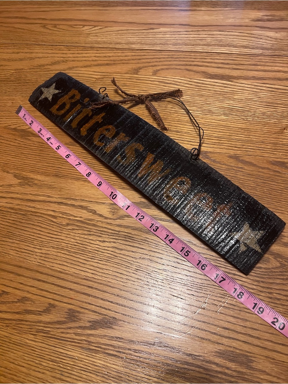 Bittersweet Rustic Barrel Fall Decor Sign 🍂 - Picture 8 of 10